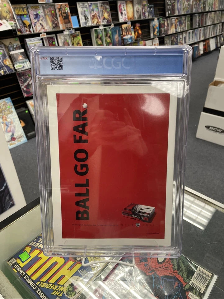 Beckett Golf Collector #1 (CGC 9.4) Tiger Woods Cover