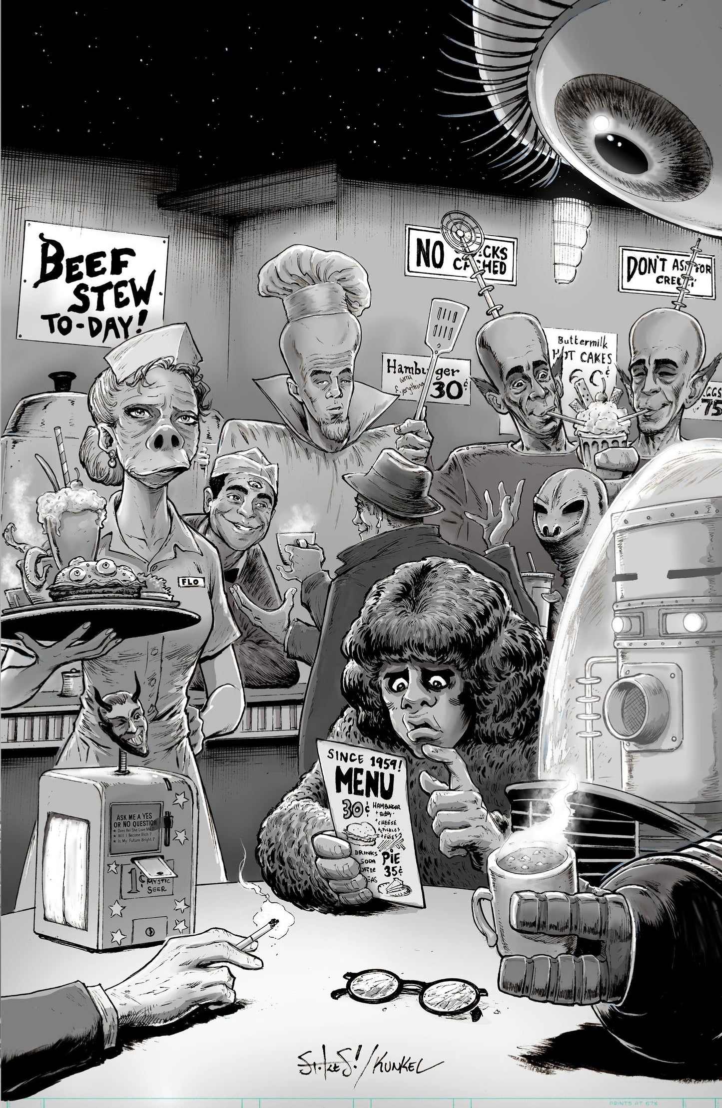 The Twilight Zone #3 Kevin Stokes & Don Kunkel, Syndicate Comics & Collectibles Exclusive Virgin Variant